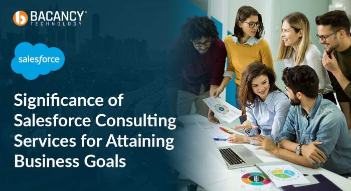 Salesforce consulting services to achieve business goals