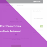Manage multiple websites on wordpress