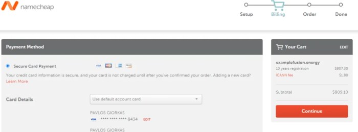 How to buy a domain name anonymously