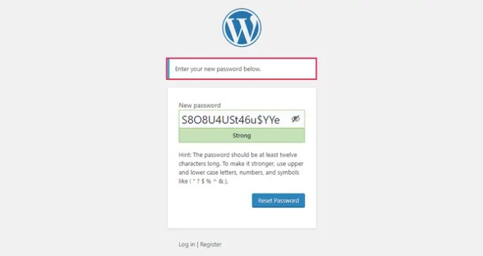 How to recovery password in wordpress