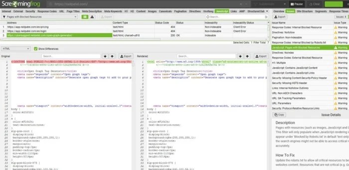 Common javascript rendering issues