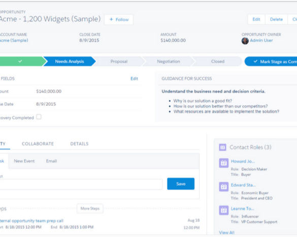 Salesforce lightning ui design development