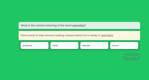 To specialize or not to specialize