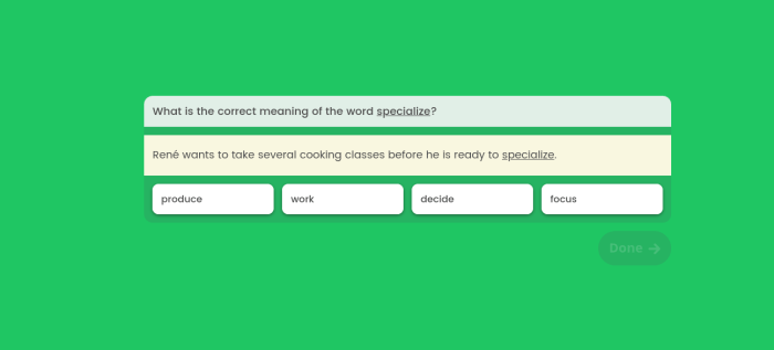 To specialize or not to specialize