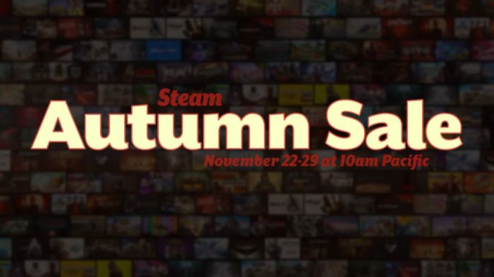 Steam autumn sale discount recommendations