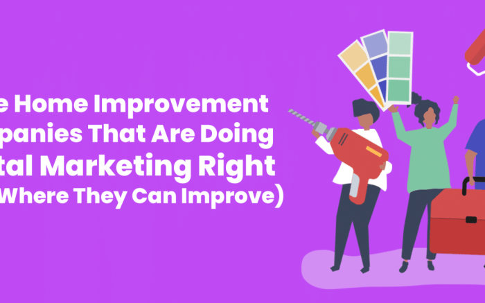Finding opportunity in home improvement marketplaces