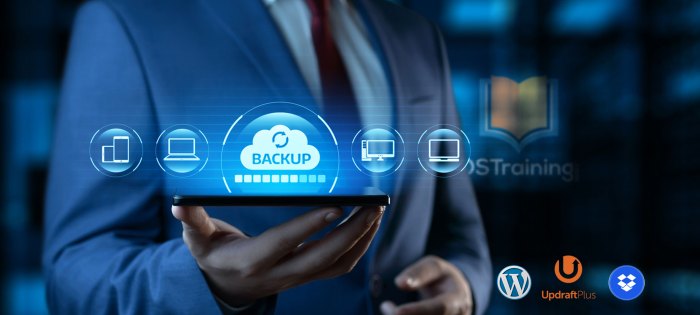 How to back up a wordpress site to dropbox