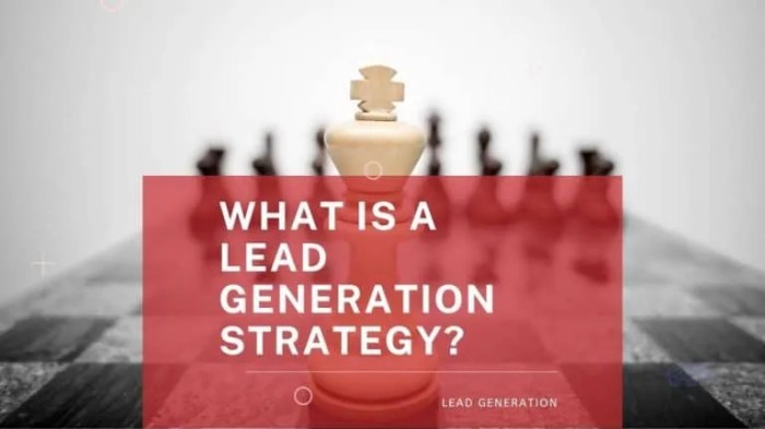 Lead gen strategy results