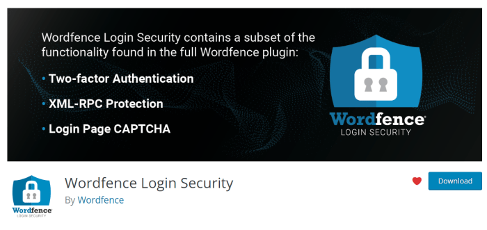Two factor authentication setup on wordfence