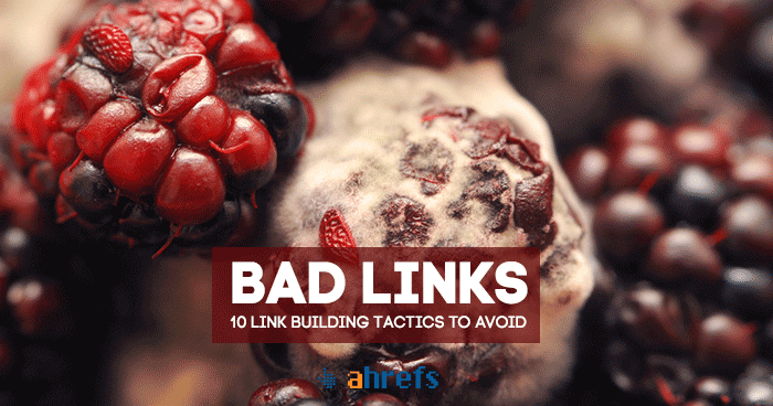 Avoid these types of bad links