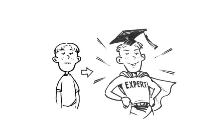A 7 step program to becoming a visible expert