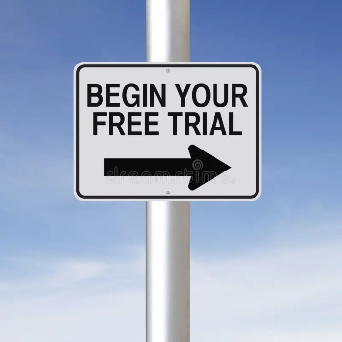 Free trial is over