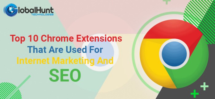 Google chrome extensions marketing