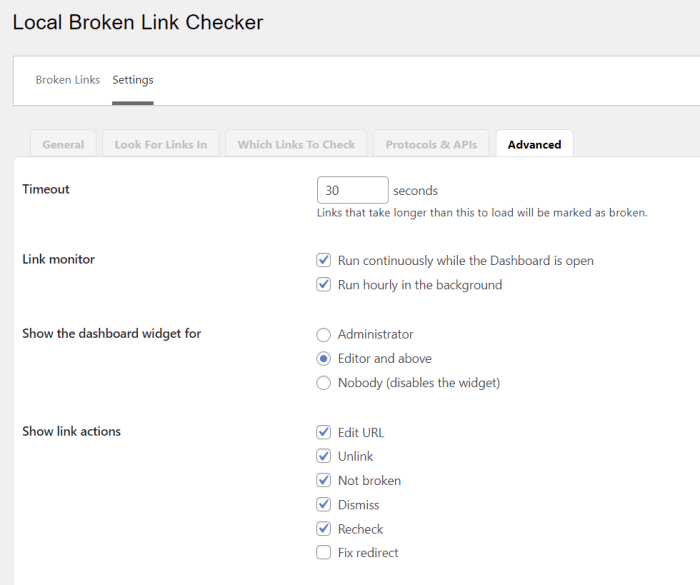 How to find and fix broken links in wordpress