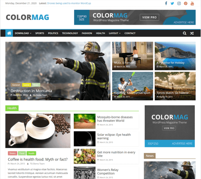 Best wordpress themes for blogs
