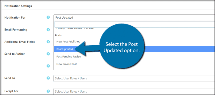How to Receive Email Notifications For Post Updates in WordPress ... How to get email notifications for post changes in wordpress