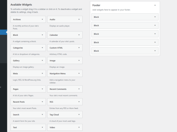 How to change the footer in your wordpress admin panel