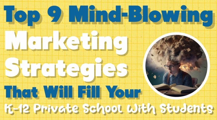 Top five types of marketing strategies for private schools