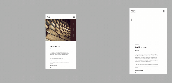 Three interface designs to inspire you