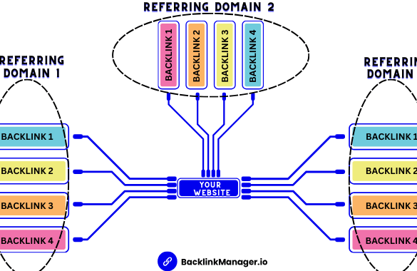 What is a referring domain