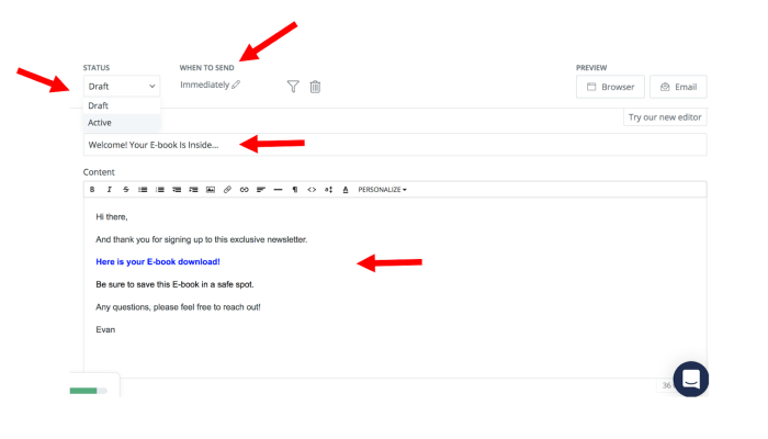 Email sequences automated how setup blog Designing an automated nurture flow