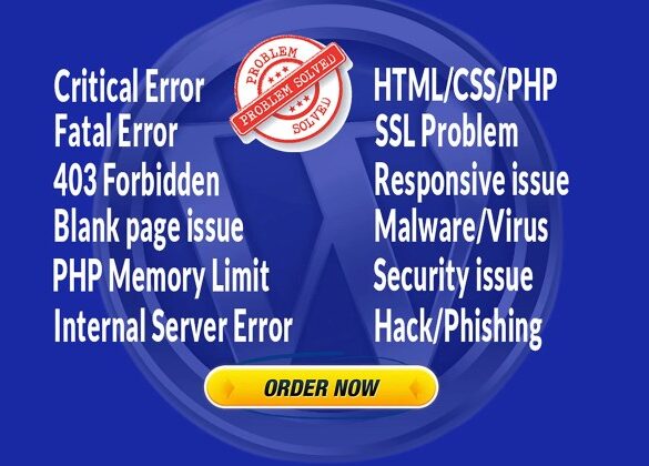 How to fix the critical error in wordpress