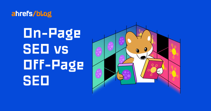 On page vs off page seo