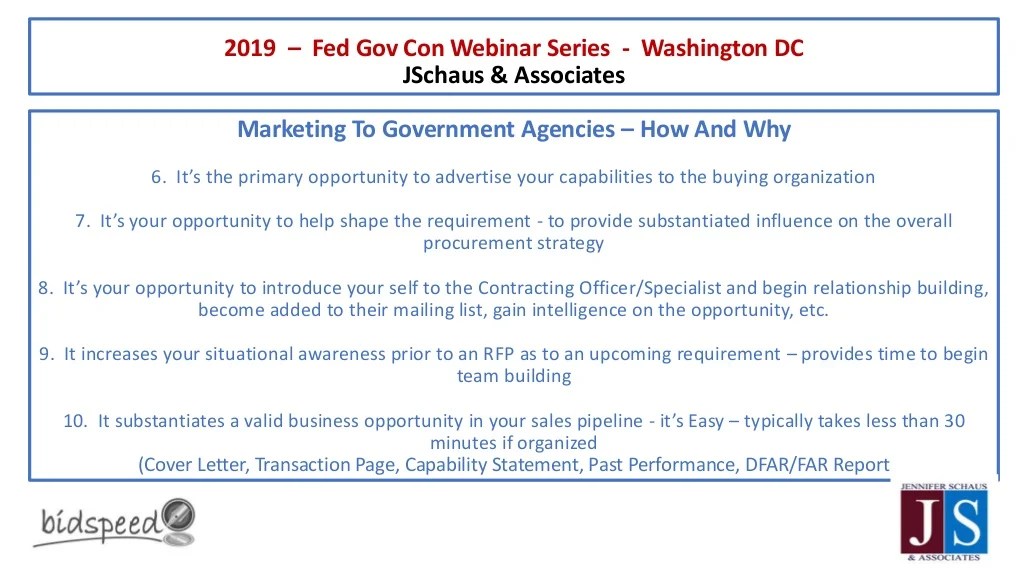 5 tips for marketing to the government