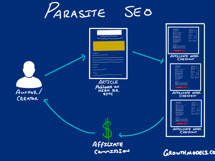 Parasite seo what is it