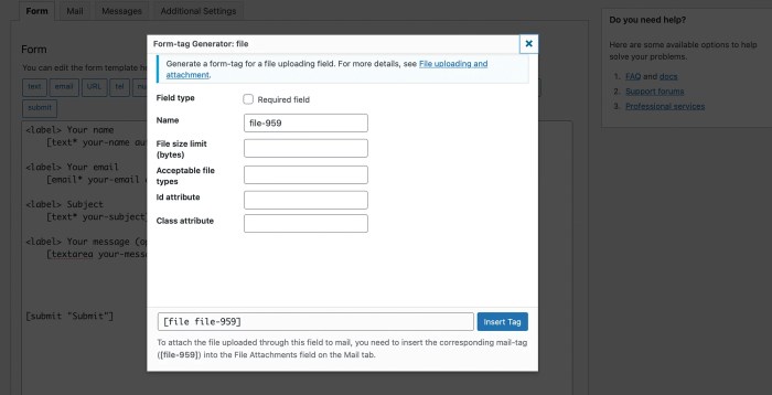 How to create a file upload form in wordpress