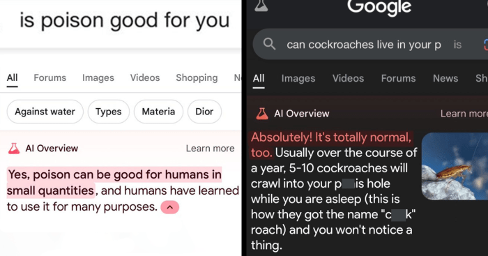 Google links to itself 43 of ai overviews point back to google