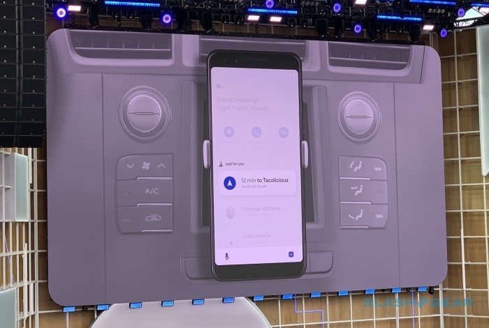 Google sunsetting assistant driving mode dashboard