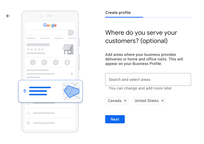 Google my business help
