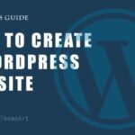 Build a wordpress website