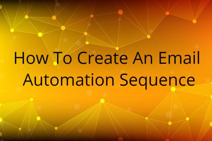 Designing an automated nurture flow