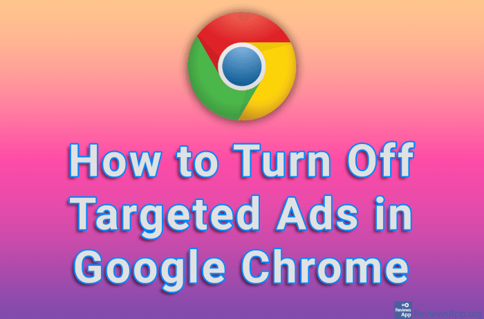 Google lets you disable targeted ads keep personalized searches