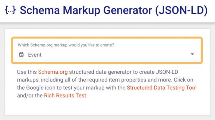 Schema markup essential markups