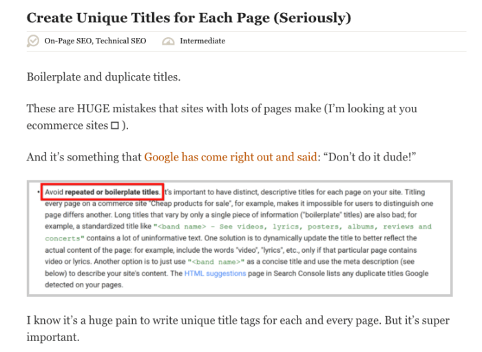 How to write data driven content