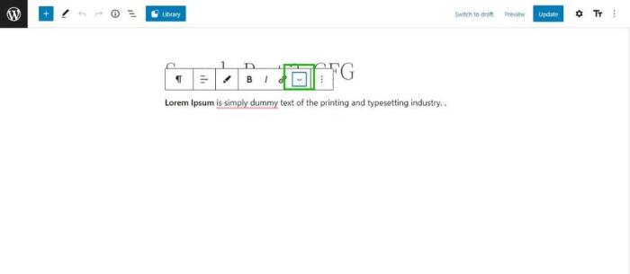 Underline justify frip How to add underline and justify text buttons in wordpress