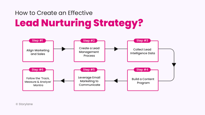 Lead nurturing process with pardot automation