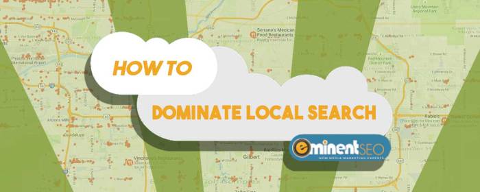 Dominate local search small business