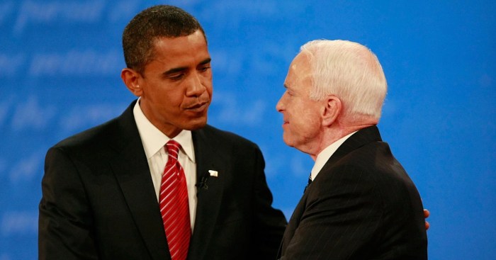 Obama mccain john barack 2008 tribute getty today Obama mccain and your brand