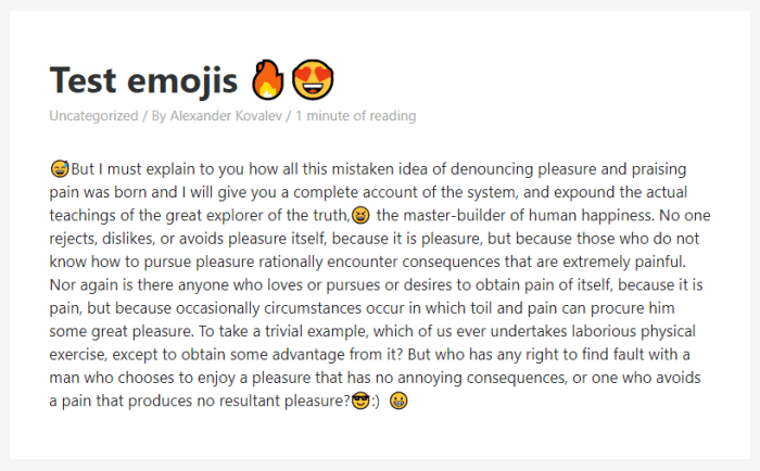 How to disable emojis in wordpress