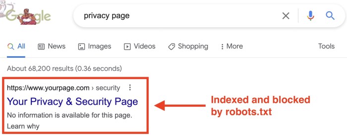 How to block urls robots txt