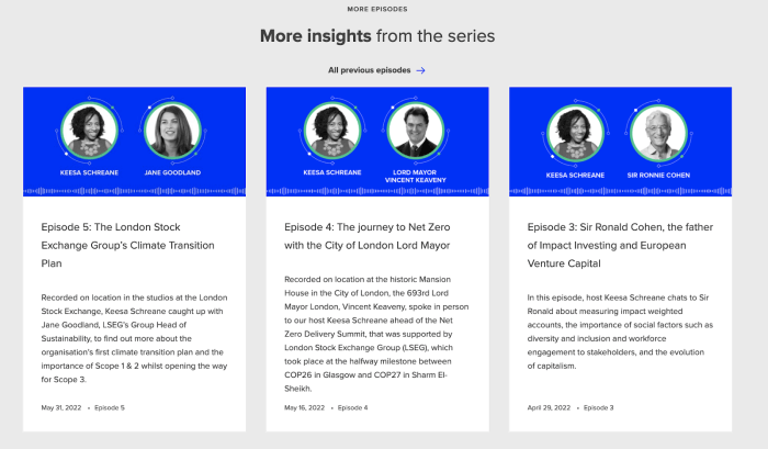 Email newsletter thought leadership