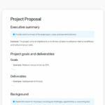 How to write a project proposal