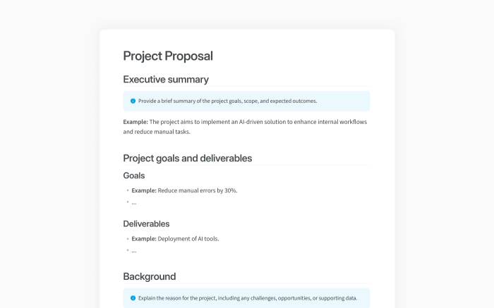 How to write a project proposal