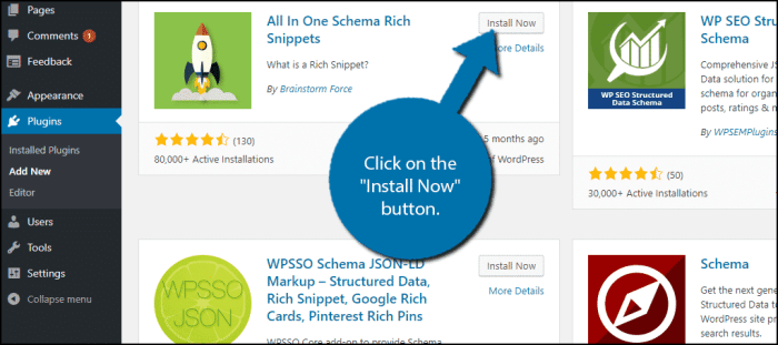 How to use rich snippets in wordpress