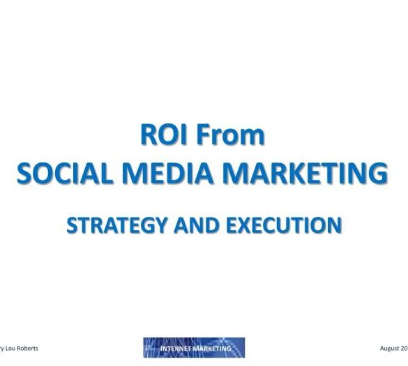 Understanding social media roi in b2b marketing