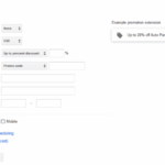 Adwords introduces new promotion extensions custom intent audiences ad variations testing